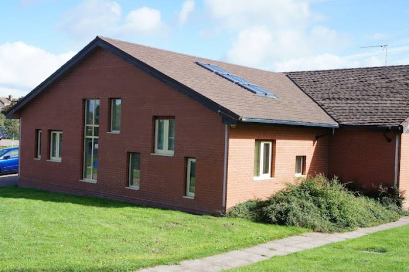 The exterior of the KGV Hub building