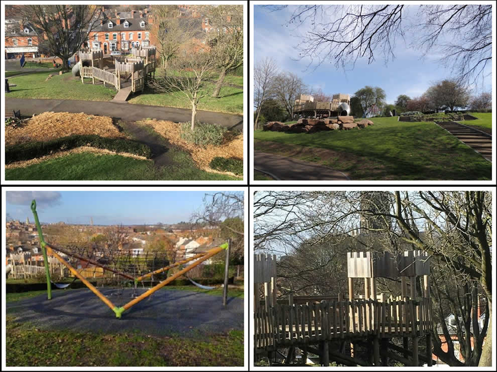 Fort Royal Play Area collage