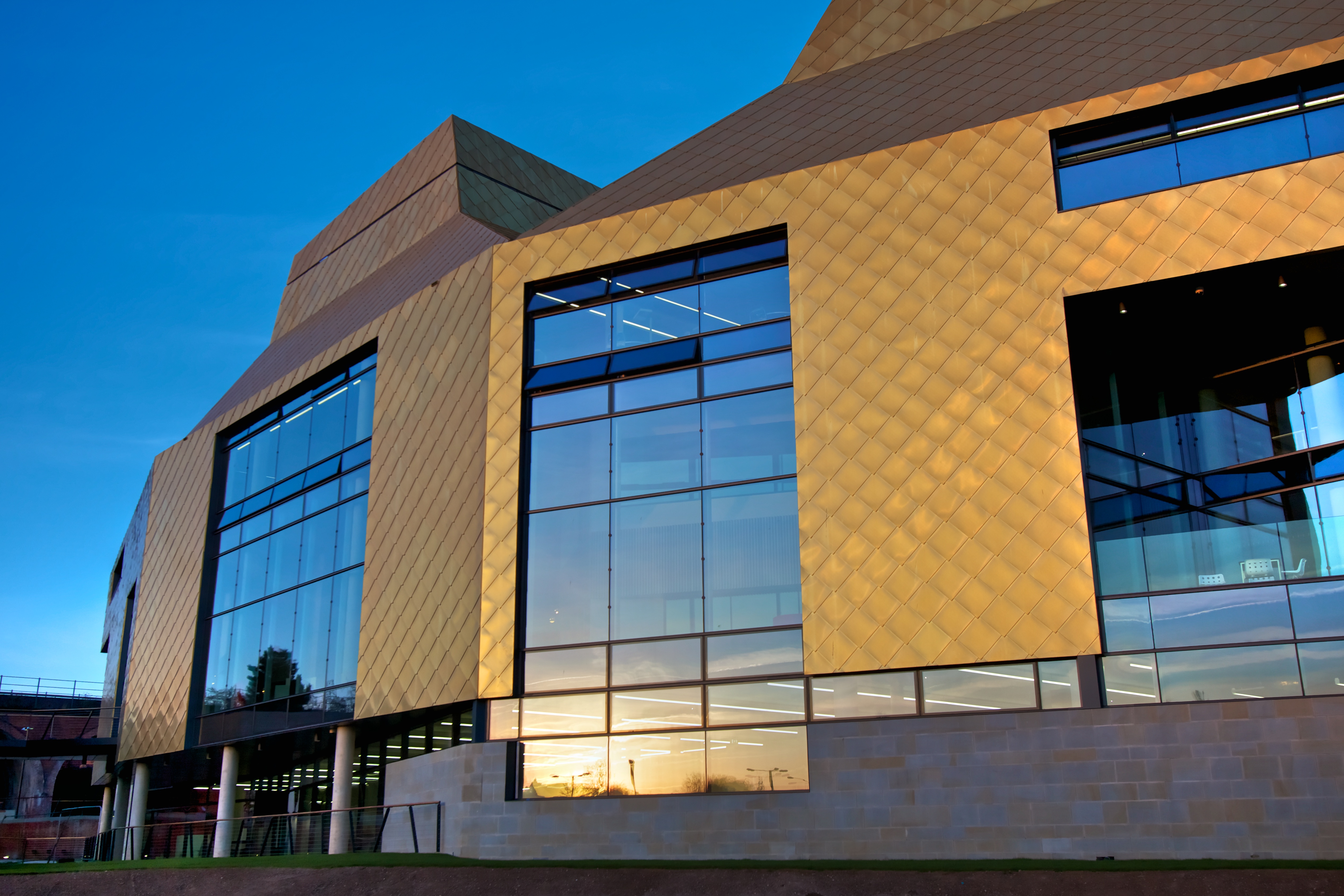 The Hive The exterior of The Hive