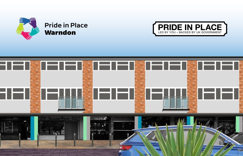 Pride in Place Warndon graphic