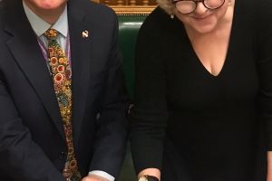 Worcester City Council’s Managing Director, David Blake (left); and the City Council’s Armed Forces Champion, Councillor Pat Agar