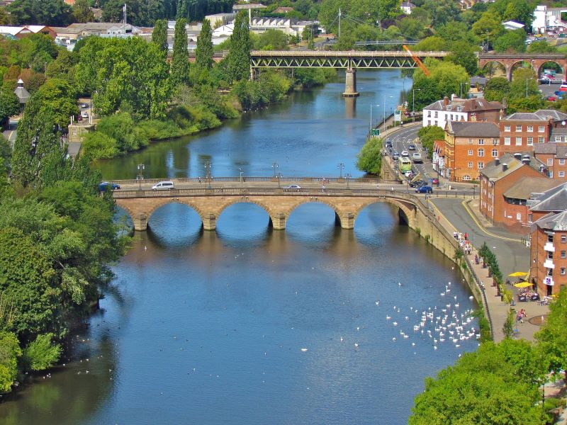 An overview picture of Worcester