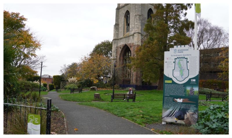 St Andrew's Garden in Worcester