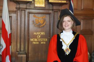 The Mayor of Worcester, Councillor Tor Pingree