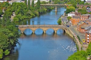 An overview picture of Worcester