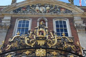 The outside of the Guildhall