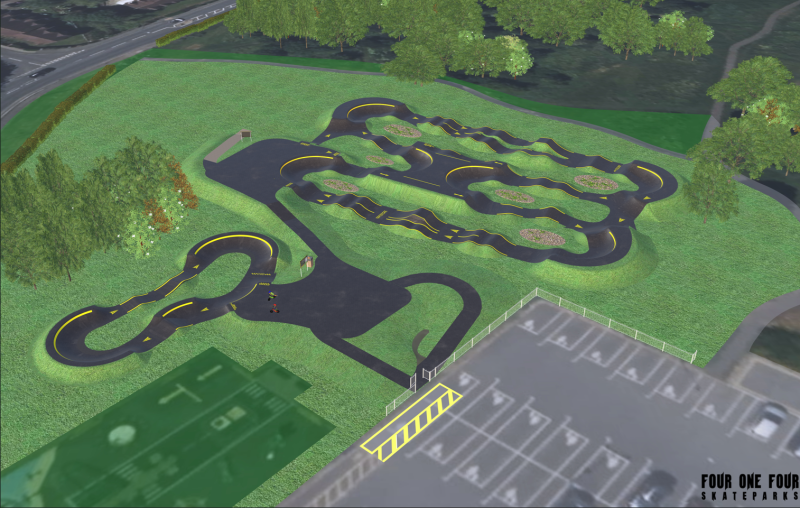 The design at Perdiswell Pump Park