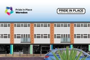 Pride in Place Warndon graphic
