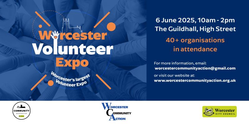 The logo for Worcester Volunteer Expo