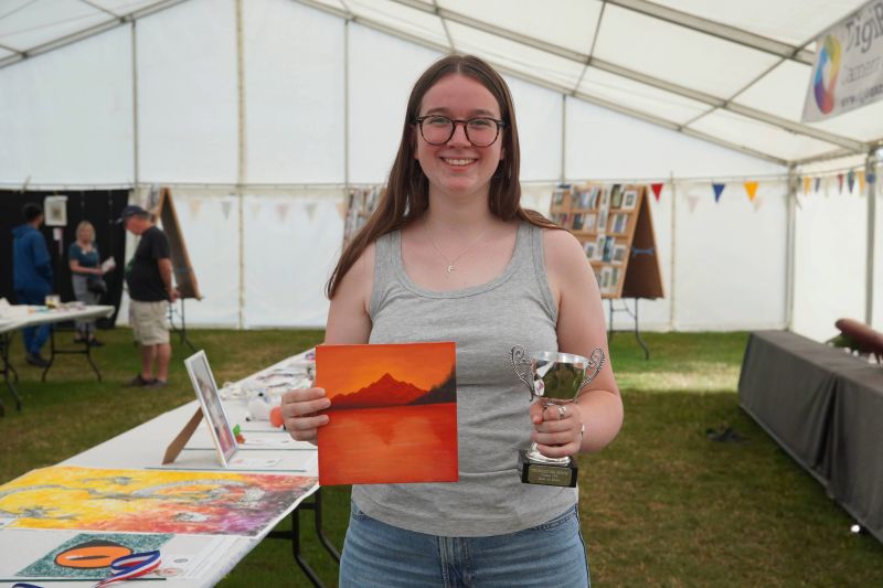 Natasha Lee was overall winner in the Youth Skills and Creativity Section at last year’s Worcester Show